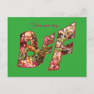 Valentijn BFF Vriendschap Briefkaart