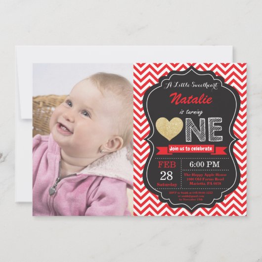 Valentijn Birthday Onze kleine schatje Kaart (Voorkant)