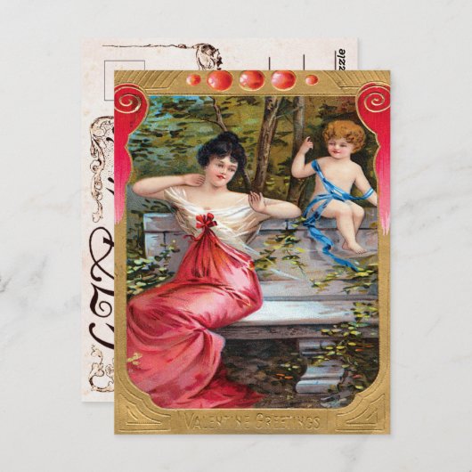 Valentijn Briefkaart (Voorkant / Achterkant)