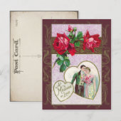 Valentijn Briefkaart (Voorkant / Achterkant)