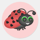 Valentijn Bug Sticker (Voorkant)
