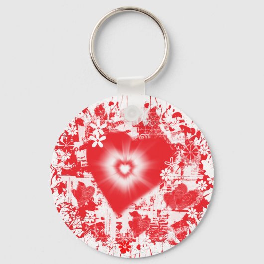 Valentijn Burst Sleutelhanger (Voorkant)