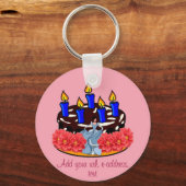 Valentijn Cake Sleutelhanger (Voorkant)