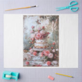 Valentijn Cake Tissuepapier (Craft)