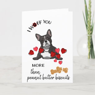 Valentijn Card van Uw Franse Bulldog Dog Love Feestdagen Kaart