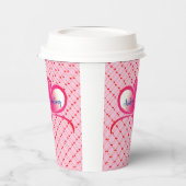 Valentijn Celebrate Love Papieren Bekers (Links)