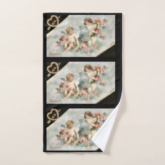  Valentijn Cherubs Bad Handdoek (Handdoek)