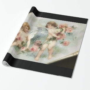 Valentijn Cherubs Gift Wrapping Paper Cadeaupapier