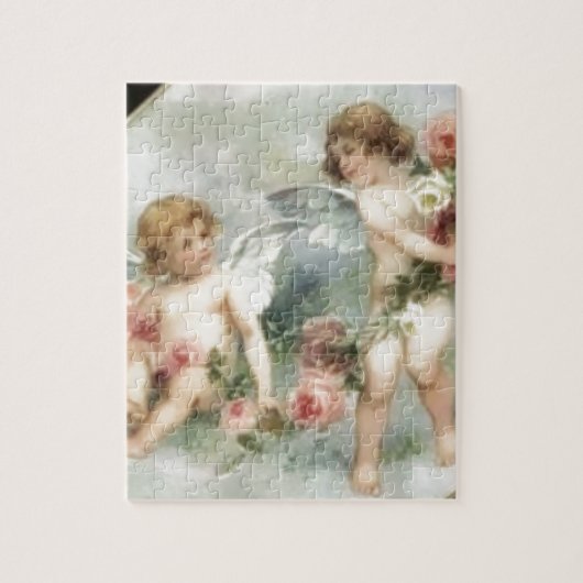 Valentijn Cherubs Legpuzzel (Verticaal)