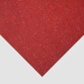 Valentijn Collectie Plain Red Glitter Tissuepapier (Detail)