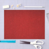 Valentijn Collectie Plain Red Glitter Tissuepapier (Craft)