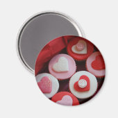 Valentijn Cupcakes Magneet (Voorkant / Achterkant)
