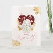 Valentijn Cupid Angel Bedankkaart (Voorkant)