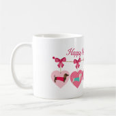 Valentijn Dachshund Coffee Mok Gift (Links)
