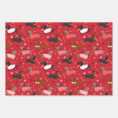 Valentijn Dachshund Inpakpapier Vel (Voorkant 3)