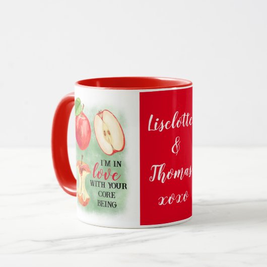 Valentijn Dag cadeautjes houden mokken vriendin jo (Voorkant links)