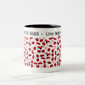 Valentijn Dag mok Fun Love Bugs red (Center)