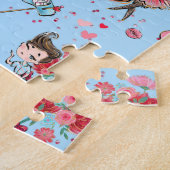 Valentijn Dag Puzzle Legpuzzel (Zijkant)