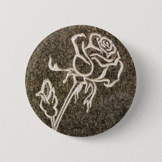 Valentijn Day Roos Button (Voorkant)
