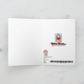 Valentijn: DE "DANS VAN DE MEERMIN #4 " Feestdagen Kaart (Binnen)