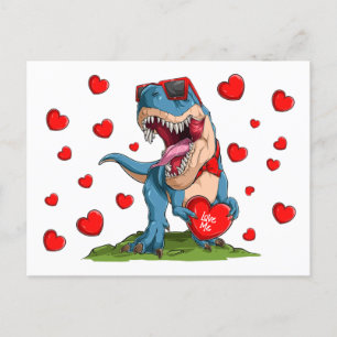Valentijn Dinosaur Briefkaart