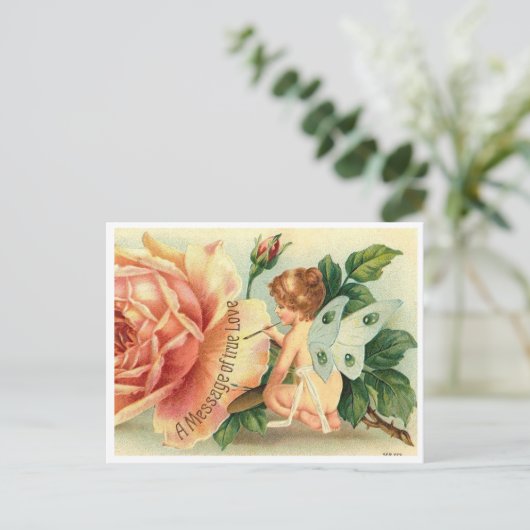 Valentijn, een boodschap van ware liefde, Victoria Briefkaart (Staand voorkant)