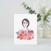 Valentijn Elegante I Feestdagenkaart (Staand voorkant)