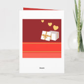 Valentijn Elke dag Feestdagen Kaart (Achterkant)