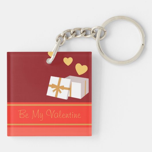 Valentijn Elke dag Sleutelhanger (Achterkant)