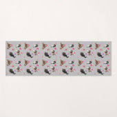 Valentijn- en liefdesCavalier Yoga Mat (Voorkant (horizontaal))