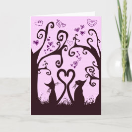 valentijn feestdagen kaart