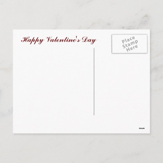  Valentijn Feestdagenkaart (Achterkant)