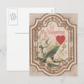 Valentijn Feestdagenkaart (Voorkant / Achterkant)