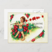 Valentijn Feestdagenkaart (Voorkant / Achterkant)