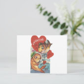 Valentijn Feestdagenkaart (Staand voorkant)