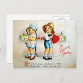  Valentijn Feestdagenkaart (Voorkant / Achterkant)