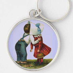  Valentijn First Kiss Sleutelhanger