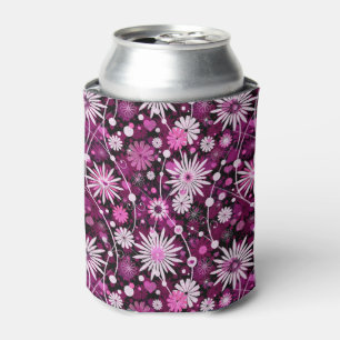 Valentijn Floral Pattern Blikjeskoeler