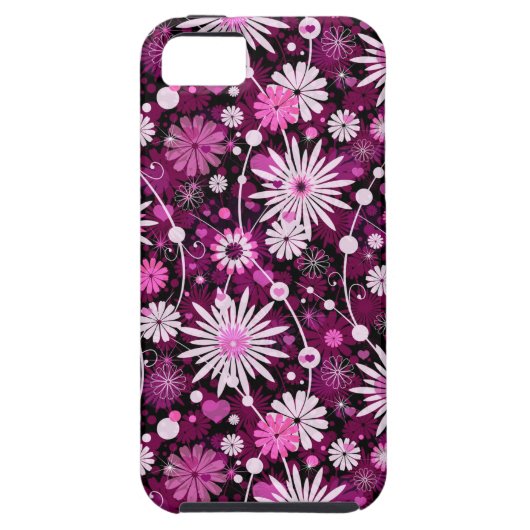 Valentijn Floral Pattern Case-Mate iPhone Case (Achterkant)