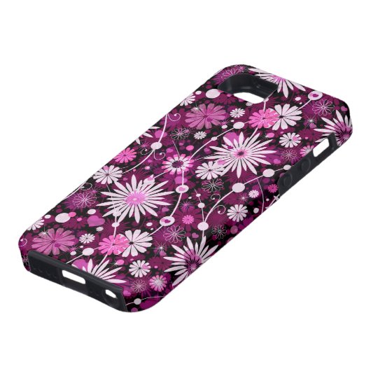 Valentijn Floral Pattern Case-Mate iPhone Case (Onderkant)