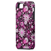 Valentijn Floral Pattern Case-Mate iPhone Case (Achterkant Links)