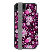 Valentijn Floral Pattern Incipio iPhone Portemonnee Hoesje (Agenda Achterkant)