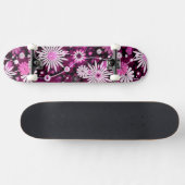 Valentijn Floral Pattern Skateboard (Horizontaal)
