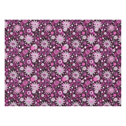 Valentijn Floral Pattern Tafelkleed (Voorkant (Horizontaal))