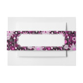 Valentijn Floral Pattern Uitnodigingen Wikkel (Voorkant Voorbeeld)