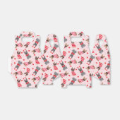 Valentijn Franse Bulldogs Bedankdoosjes (Uitgevouwen)