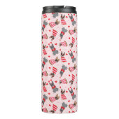 Valentijn Franse Bulldogs Thermosbeker (Achterkant)