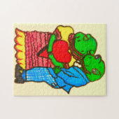 VALENTIJN FROGGY STYLE VERLIES LEGPUZZEL (Horizontaal)