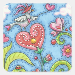 VALENTIJN GARDEN WHIMSICAL STICKERS — Datablad
