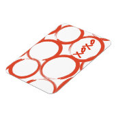 Valentijn gekleurd XOXO Magneet (Linkerzijde)